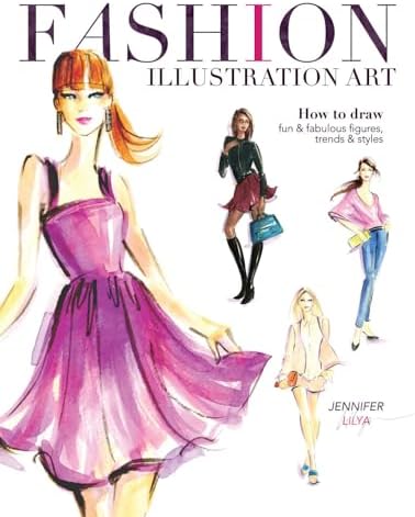 Fashion Illustration 1920-1950: Techniques and Examples (Dover Art